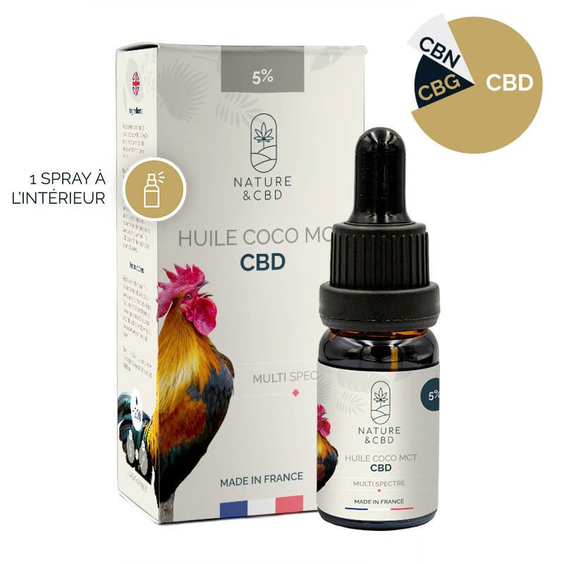 huile cbd 5% MCT